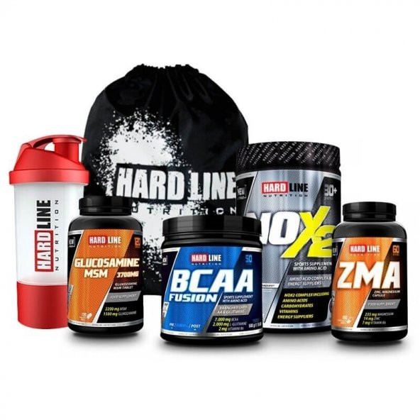 Hardline Crossfit 2 Kombinasyonu NOX2 + BCAA FUSİON + ZMA + GLUCOSAMİNE MSM