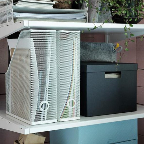 IKEA Drönjöns Metal Dosyalık Magazinlik Klasör Evrak Klasörü - 2 Adet - 3
