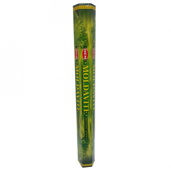 Moldavit Taşı 20 Çubuk Tütsü - Moldavite - 1