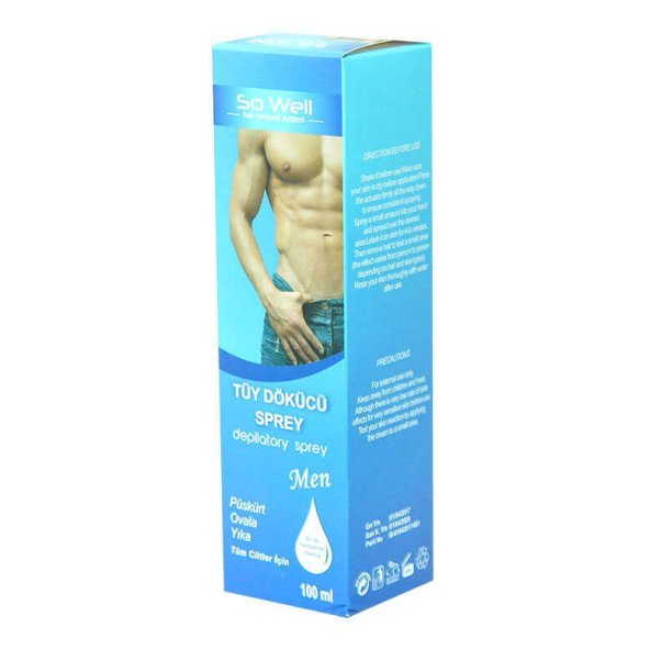 Tüy Dökücü Sprey 100ML - Erkekler İçin - 4