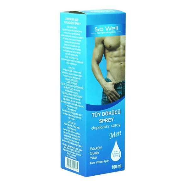 Tüy Dökücü Sprey 100ML - Erkekler İçin - 5