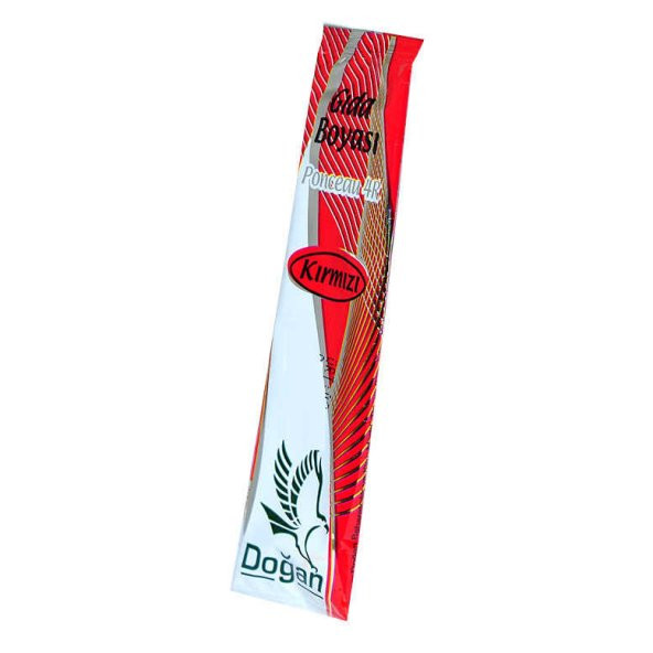Pasta Şerbet Slime Gıda Boyası Kırmızı Toz 9 Gr Paket