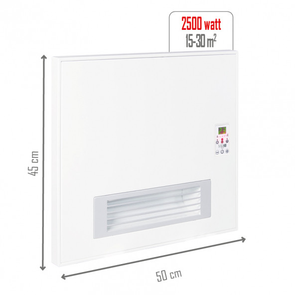 İVİGO Fanlı Dijital 2500 Watt Elektrikli Isıtıcı AYAKLI