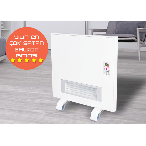 İVİGO Fanlı Dijital 2500 Watt Elektrikli Isıtıcı AYAKLI - 3