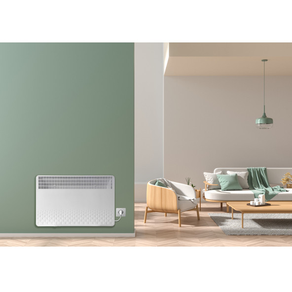 SOLARİS Profesyonel 2000 Watt Konvektör Isıtıcı Panel AYAKLI - İvigo markasının bir modelidir -