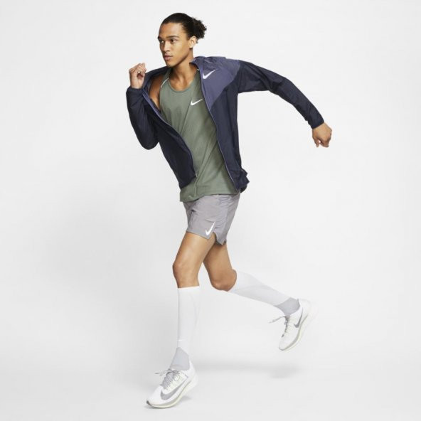 Nike Windrunner Running Kapüşonlu Erkek Ceket AR0257-451