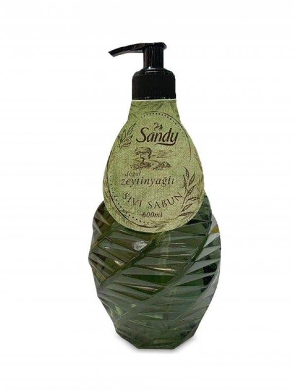 Sandy Doğal Zeytin Yağlı Sıvı Sabun 600 ML