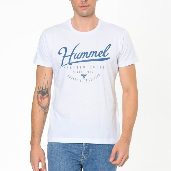 Hummel 910321-9001 Carlsbad Ss Tee Erkek T-Shirt