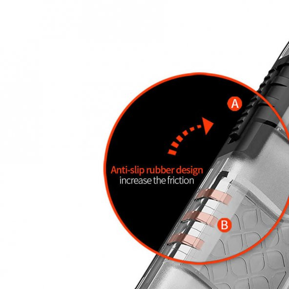 Apple iPhone 12 Pro Max (6.7) Kılıf Wlons Mit Airbag Kaymaz Tasarım Kapak - Resim 11