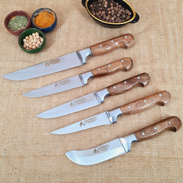 LAZBİSA - Sürmene Mutfak Bıçak Seti ( Y-S-1-2-3 )