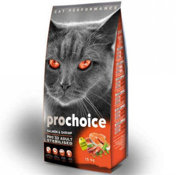 Pro Choice Balık ve Karidesli Kısırlaştırılmış Kedi Maması 2 KG