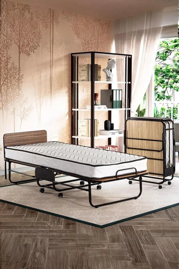 NİRON KATLANIR YATAK KARYOLA BAŞLIK 80x190 cm