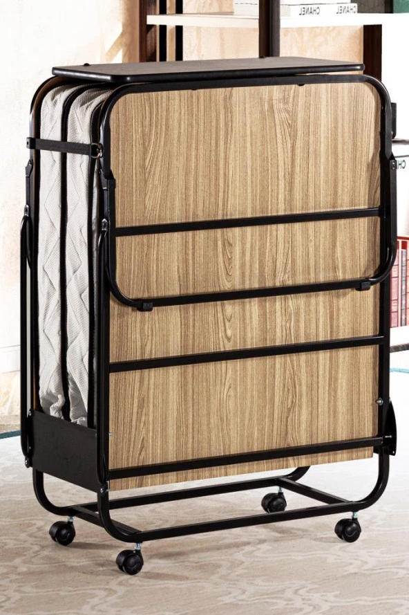 Niron Katlanır Yatak | 80x190 Katlanır Portatif Yatak ve Karyola - 2