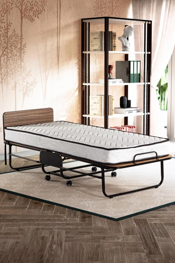 Niron Katlanır Yatak | 80x190 Katlanır Portatif Yatak ve Karyola - 3