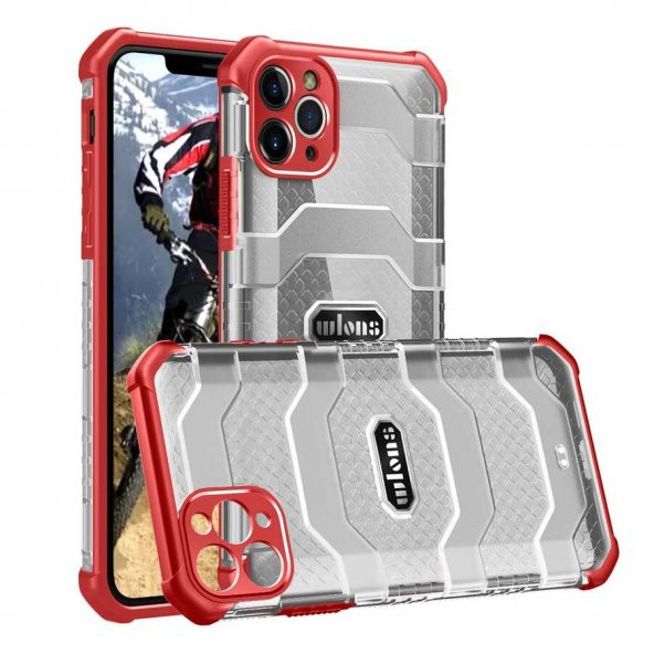 Apple iPhone 11 Pro Max Kılıf Wlons Mit Airbag Kaymaz Tasarım Kapak - 2