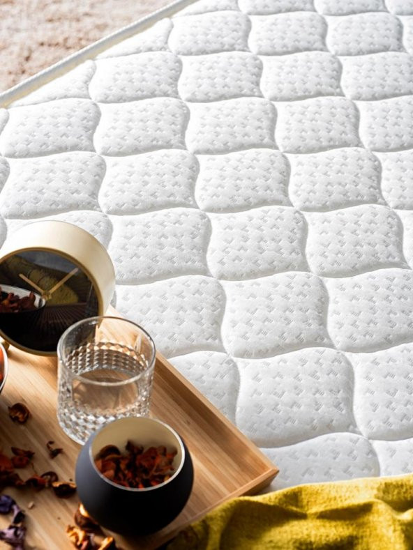 Niron Spring Visco Çift Kişilik Yaylı Visco Yatak 140x190cm Lüks Ergonomik Yatak Hem Yaylı Hem Visco - 10