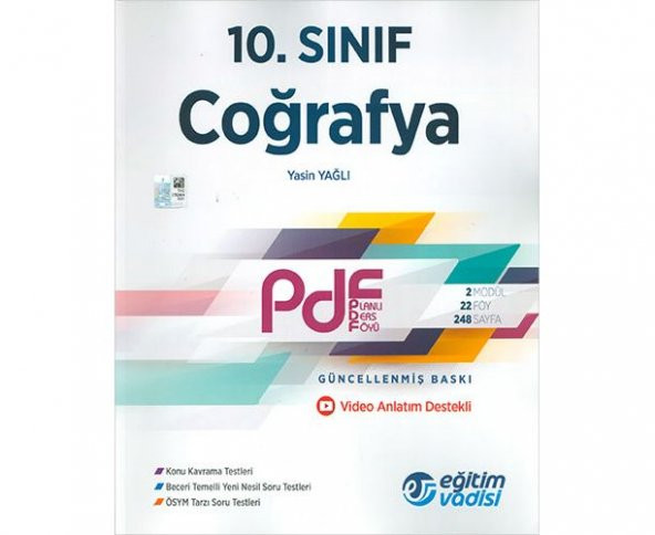 EĞİTİM VADİSİ 10.SINIF PDF COĞRAFYA