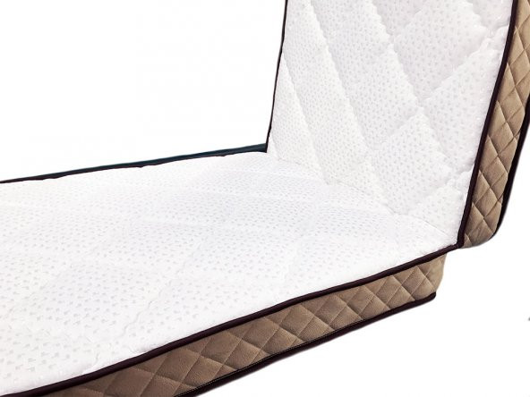 Çift Kişilik Katlanır Lüks Yatak 120x200 Tam Ortopedik Yer Yatağı Supreme - 4