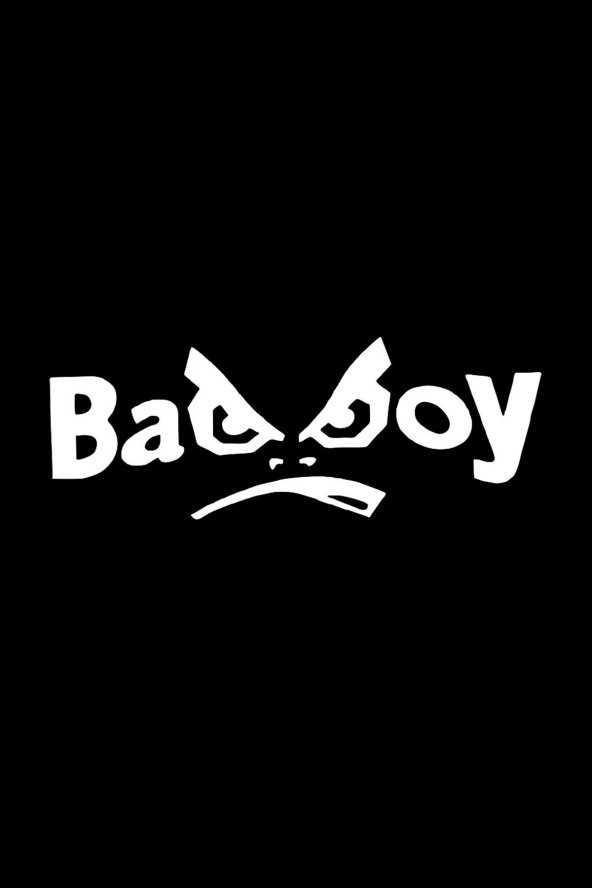BAD BOY STİCKER BEYAZ 15 X 5 CM - 2