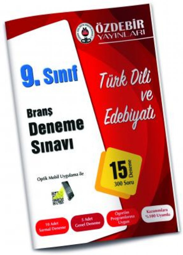 Özdebir 9.Sınıf Türk Dili Edebiyatı Branş Deneme - 1