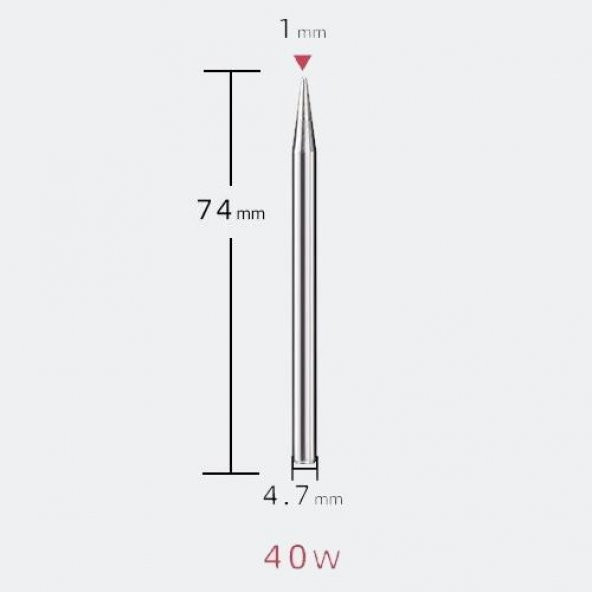 WellHise 40W Yedek Kalem Havya Ucu - 2