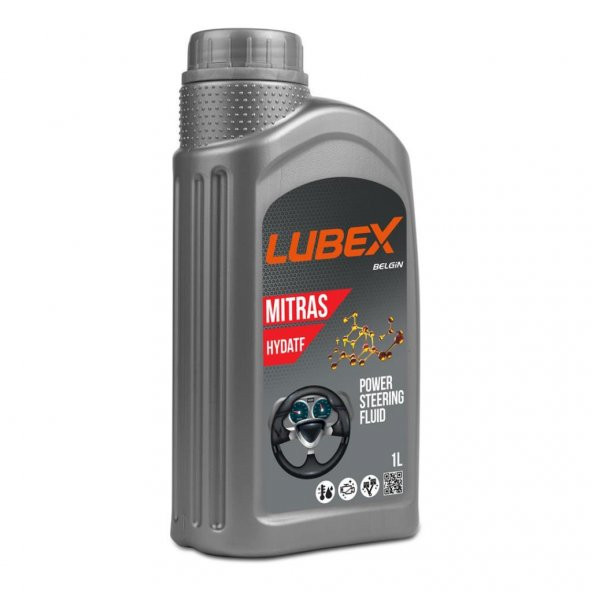 Lubex Mitras HYDATF 1 Lt Hidrolik Direksiyon Yağı (12 Adet) - Resim 2