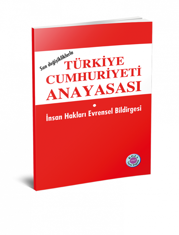 Koza Yayın Türkiye Cumhuriyeti Anayasası
