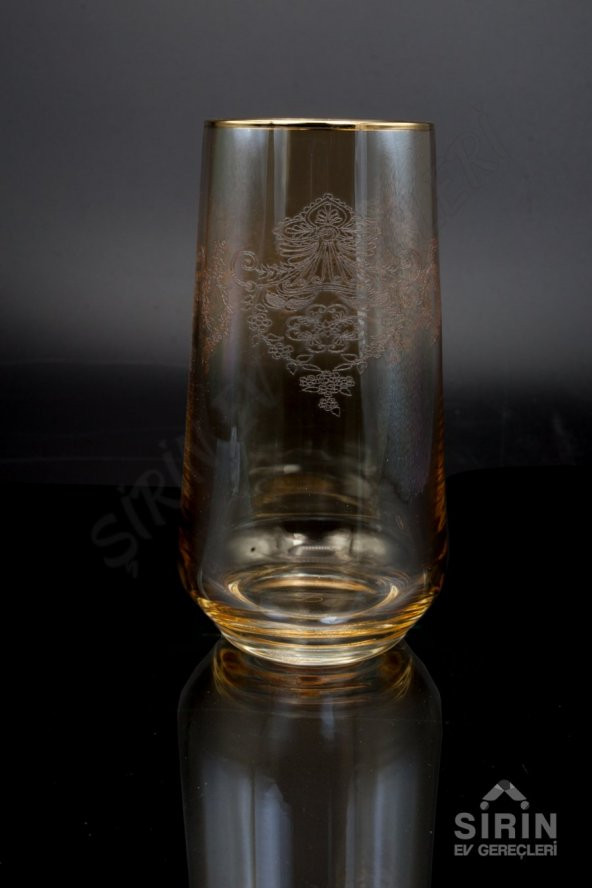 6 Parça Azade Bal Altın Meşrubat Bardağı 420015