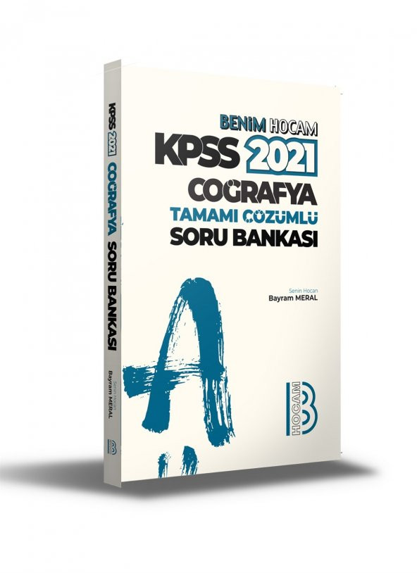 Benim Hocam Yayınları 2021 KPSS Coğrafya Tamamı Çözümlü Soru Bankası