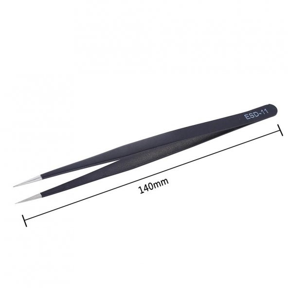 WellHise ST-11 AntiStatik Tweezers Cımbız - 2