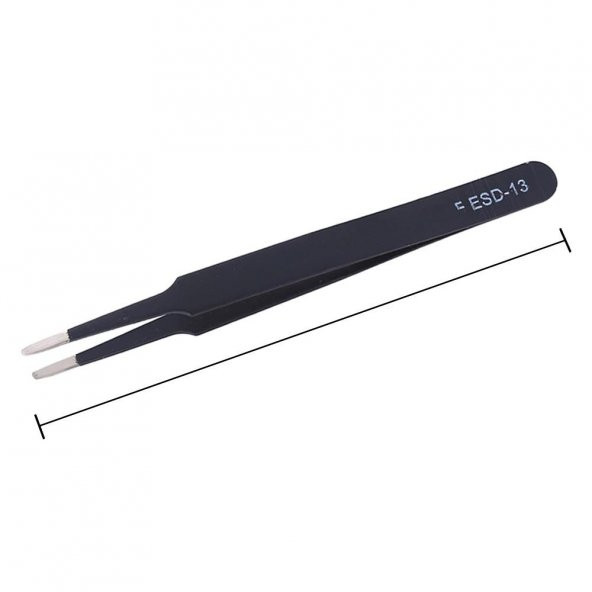 WellHise ST-13 AntiStatik Tweezers Cımbız - 2