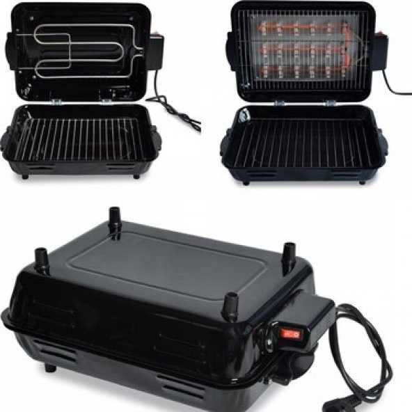 Avrasya Grill Teknor Tel Rezistanslı Elektrikli Telli Izgara Dumansız - 3