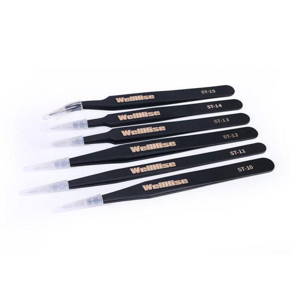 Wellhise Profesyonel Antistatik Cımbız Seti 6 Parça - 2