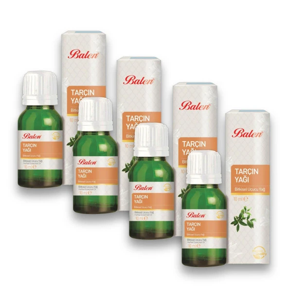 Balen Tarçın Yağı (Distilasyon) 10 ml x 4 Adet ürün görseli 1