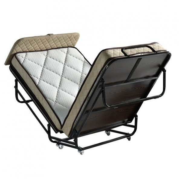 Niron Supreme Tek Kişilik Lüks Katlanır Yatak ve Karyola | 90x200 - 2