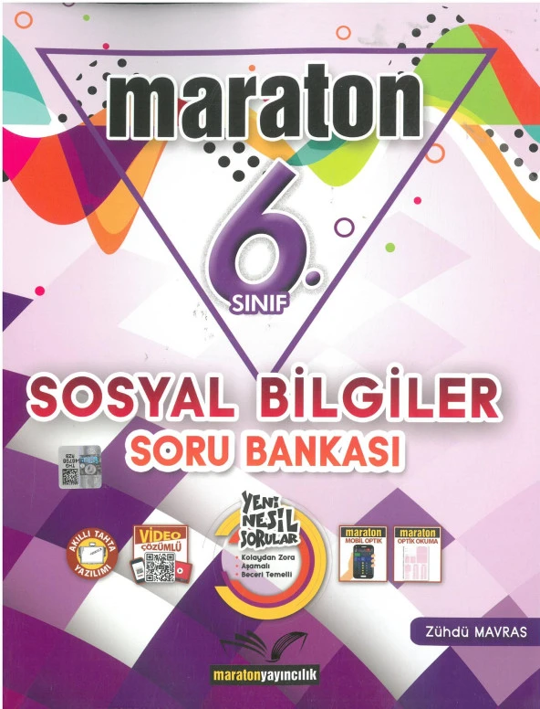 Maraton 6.Sınıf Sosyal Bilgiler Soru Bankası