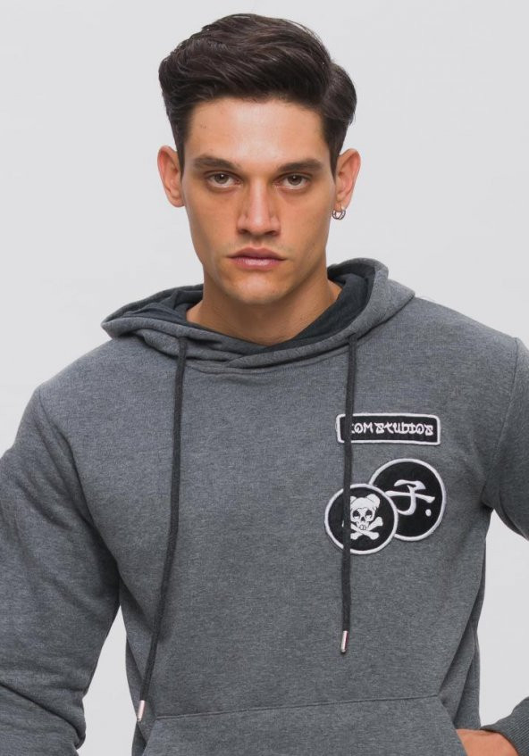 Karinmoda  Erkek Eşofman Takımı Nakışlı Aplikeli - 3