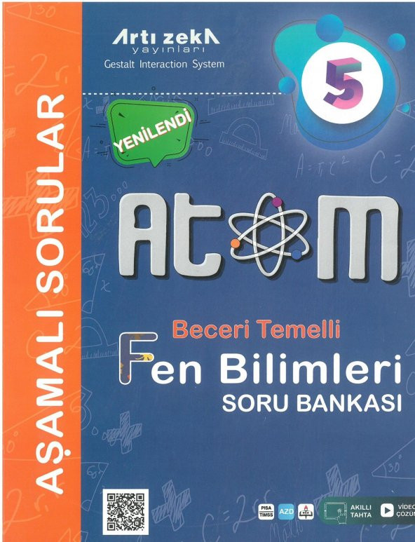 Artı Zeka 5.Sınıf Atom Fen Bilimleri Aşamalı Sorular