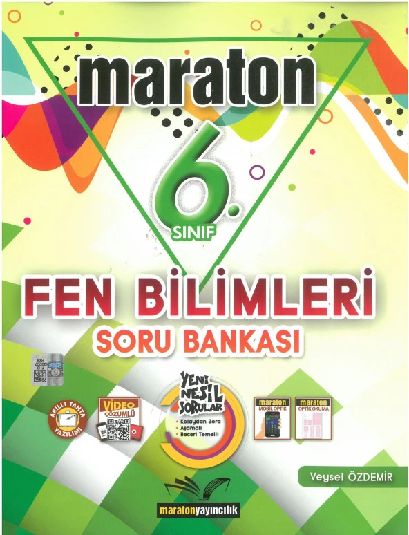 Maraton 6.Sınıf Fen Bilimleri Soru Bankası