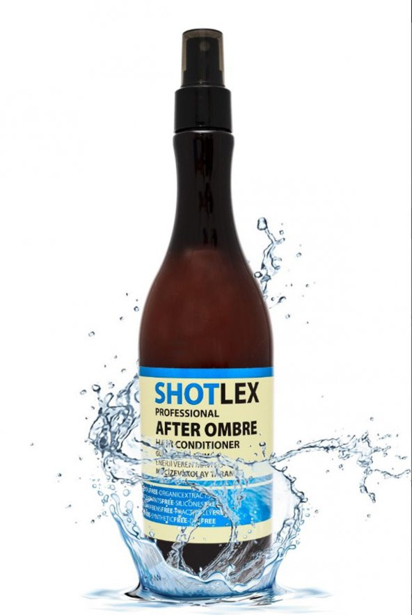 SHOTLEX Professional Hair Conditioner Mavi Fön Suyu 375 ml