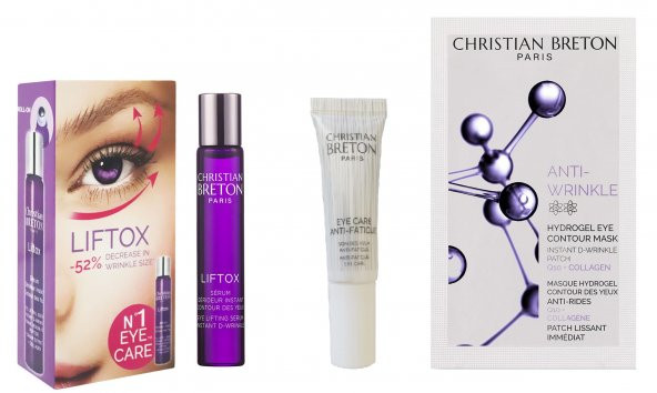 Christian Breton Liftox Lifting Göz Serumu 10 ml + Set
