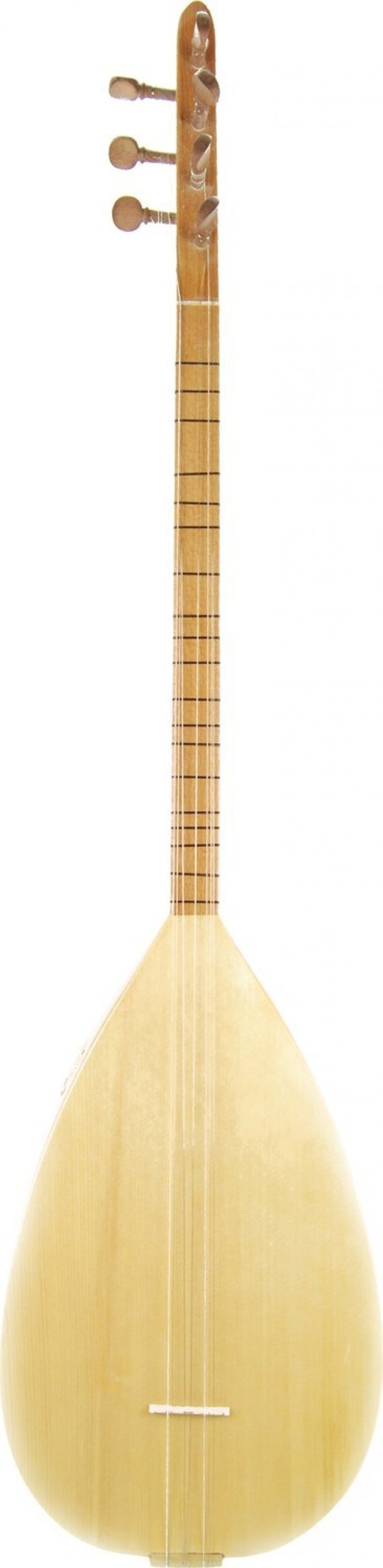 Bağlama Yaprak Öğrenci Ceviz Kısa Sap - 4