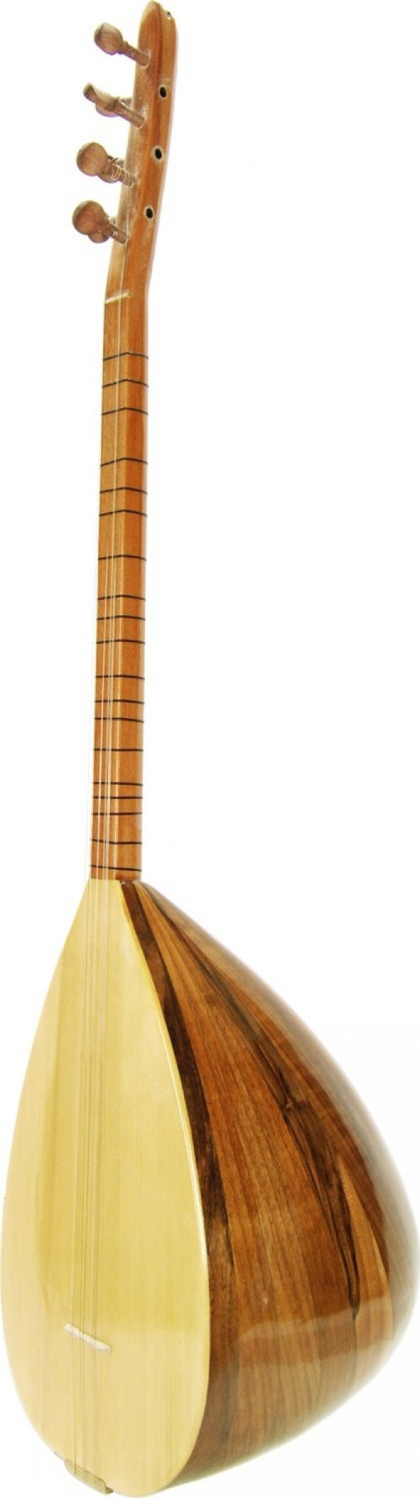 Bağlama Yaprak Öğrenci Ceviz Kısa Sap - 5