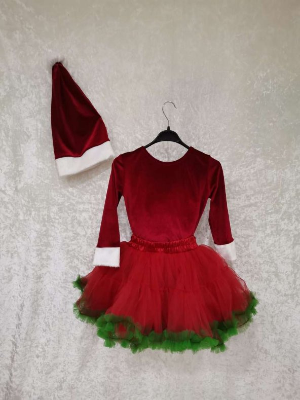 ÇAM AĞAÇLI NOEL ANNE KOSTÜMÜ - 5