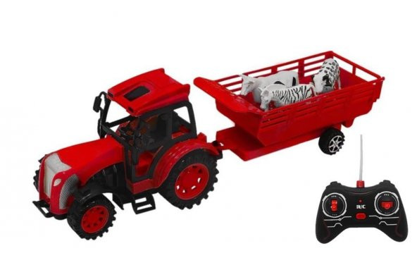 CAN OYUNCAK UZAKTAN KUMANDALI RÖMORKLU TRAKTÖR CR1921 - Resim 2