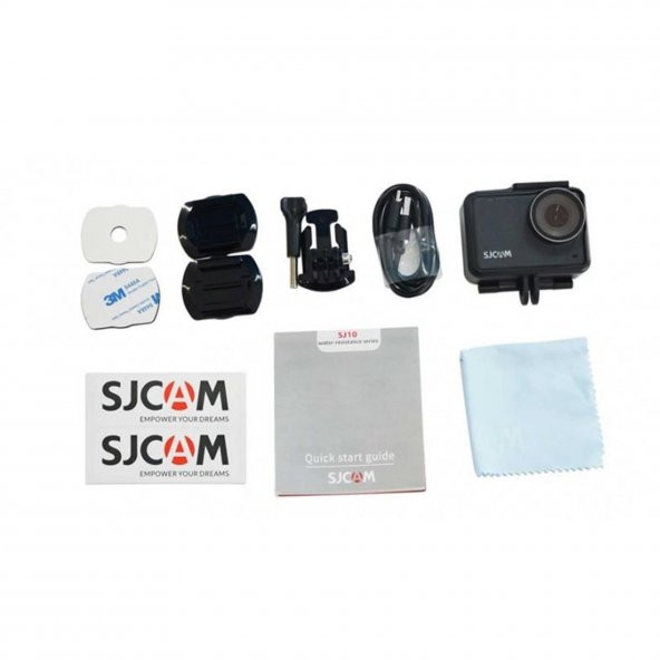 SJCAM SJ10X Wi-Fi 4K Aksiyon Kamerası Siyah - 5