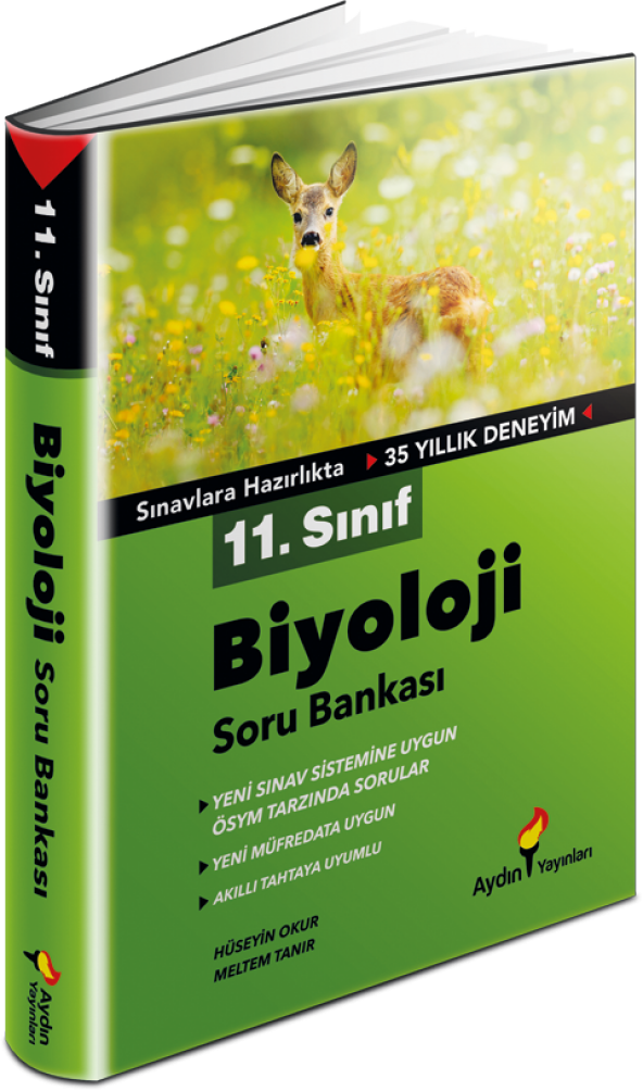 Aydın Yayınları 11. Sınıf Biyoloji Soru Bankası