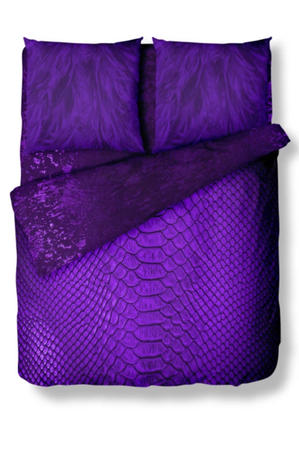 Wow Mor Çift Kişilik Nevresim Takımı