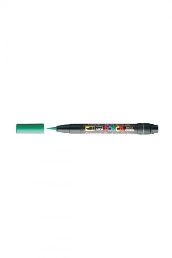 Posca PCF-350 Boyama Markörü 1-10 mm Fırça Uç YEŞİL - 2