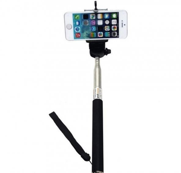 3.5mm Jak Girişli Tüm Telefonlara Uygun Selfie Özçekim Çubuğu - 3
